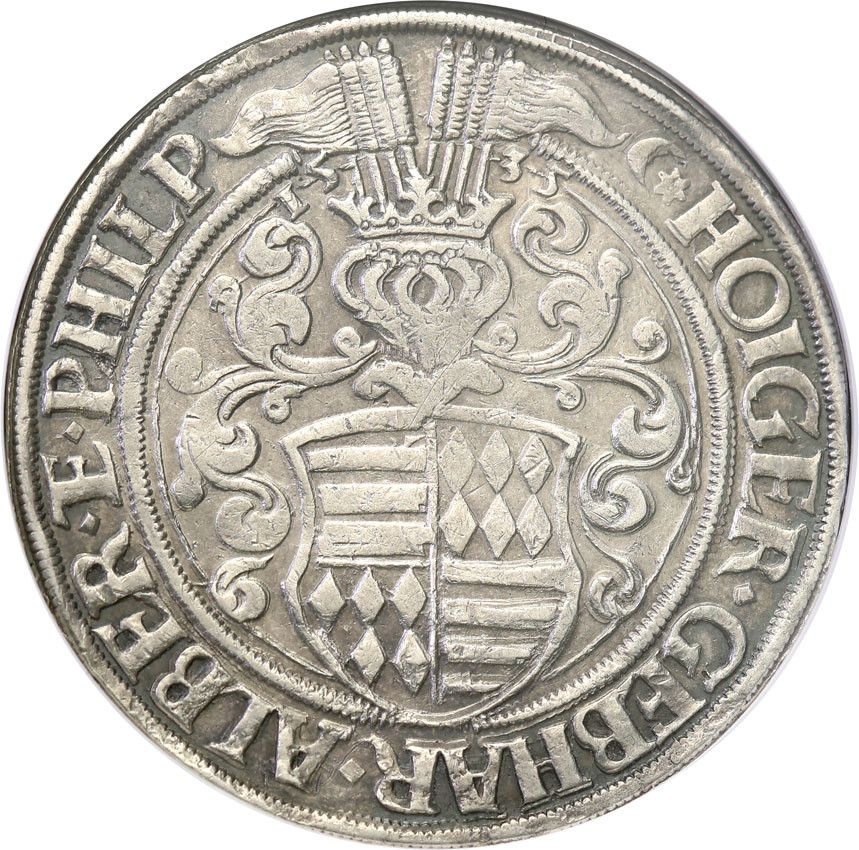 Niemcy, Mansfeld. Hoyer VI, Gebhard VII, Albrecht VII i Philipp II. (1531 – 1540). Talar 1535